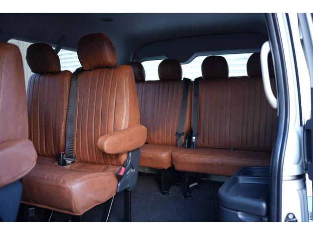 ハイエースワゴン ＧＬ　丸目キット　片側電動パワースライドドア　全席シートカバー　４１５Ｓａｆａｒｉフルエアロ　バッドフェイス　ＥＴＣ　Ｂｕｔｔｌｅｒドリンクホルダー（54枚目）