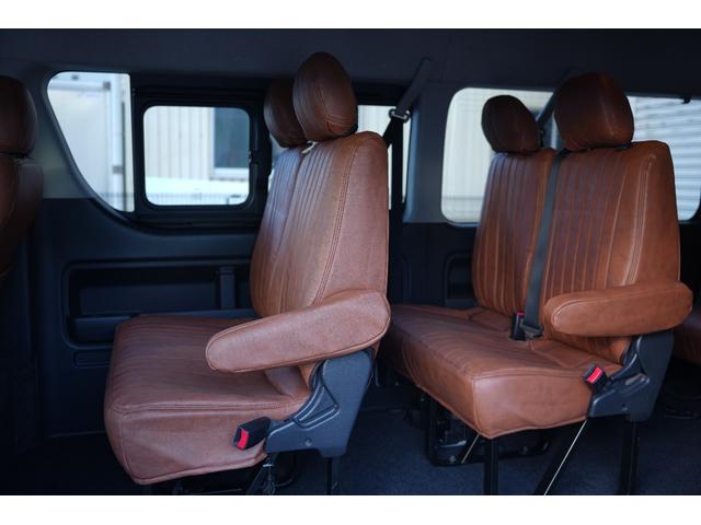 ハイエースワゴン ＧＬ　丸目キット　片側電動パワースライドドア　全席シートカバー　４１５Ｓａｆａｒｉフルエアロ　バッドフェイス　ＥＴＣ　Ｂｕｔｔｌｅｒドリンクホルダー（55枚目）