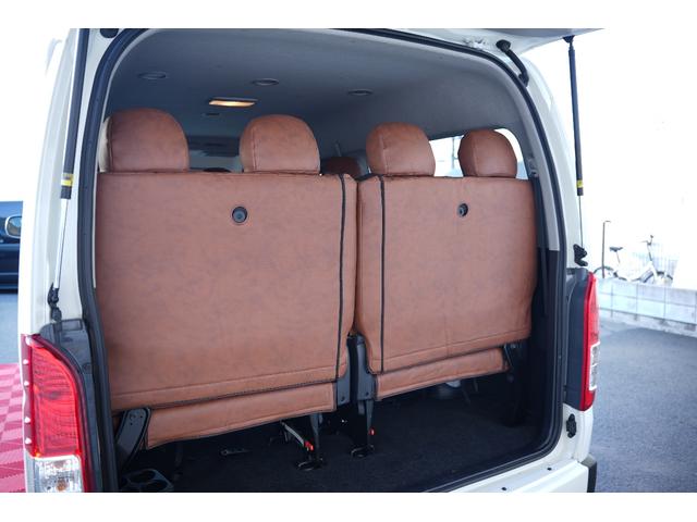 ハイエースワゴン ＧＬ　丸目キット　片側電動パワースライドドア　全席シートカバー　４１５Ｓａｆａｒｉフルエアロ　バッドフェイス　ＥＴＣ　Ｂｕｔｔｌｅｒドリンクホルダー（58枚目）