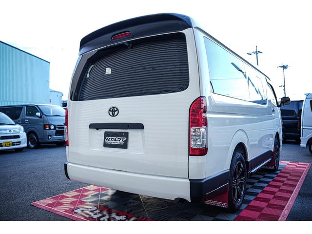 ハイエースワゴン ＧＬ　丸目キット　片側電動パワースライドドア　全席シートカバー　４１５Ｓａｆａｒｉフルエアロ　バッドフェイス　ＥＴＣ　Ｂｕｔｔｌｅｒドリンクホルダー（59枚目）