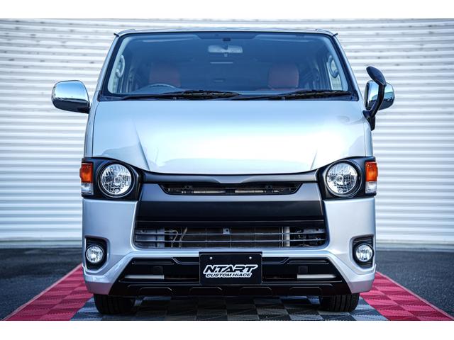 レジアスエースバン ロングスーパーＧＬ　Ｂｕｔｔｌｅｒフルエアロ　丸目キット　バッドフェイス　リアウイング　Ｂｕｔｔｌｅｒシートカバー　木目調インテリア　ＥＴＣ　１００Ｖ電源（6枚目）