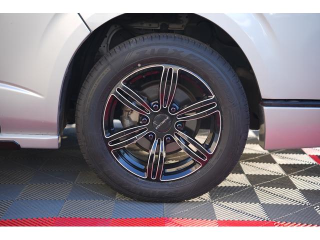 レジアスエースバン ロングスーパーＧＬ　Ｂｕｔｔｌｅｒフルエアロ　丸目キット　バッドフェイス　リアウイング　Ｂｕｔｔｌｅｒシートカバー　木目調インテリア　ＥＴＣ　１００Ｖ電源（29枚目）