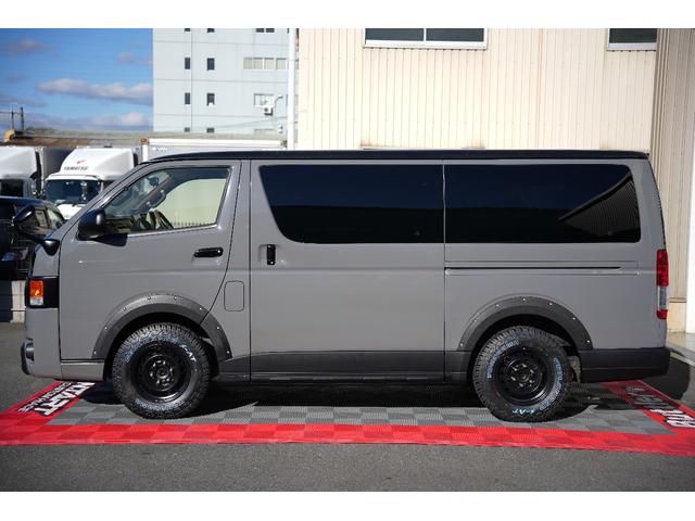 ハイエースバン ロングスーパーGL 415Safariフルエアロ グレー全塗装 丸目キット(22枚目)