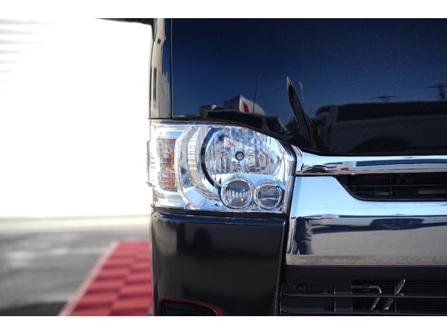 ハイエースバン ロングスーパーGL 車中泊ベッドキット バッドフェイス プッシュスタート 両側電動パワースライドドア ETC Buttlerシートカバー・木目調インテリアセット(7枚目)