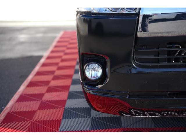 ハイエースバン ロングスーパーGL 車中泊ベッドキット バッドフェイス プッシュスタート 両側電動パワースライドドア ETC Buttlerシートカバー・木目調インテリアセット(9枚目)