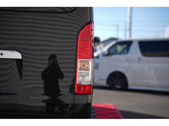 ハイエースバン ロングスーパーGL 車中泊ベッドキット バッドフェイス プッシュスタート 両側電動パワースライドドア ETC Buttlerシートカバー・木目調インテリアセット(15枚目)
