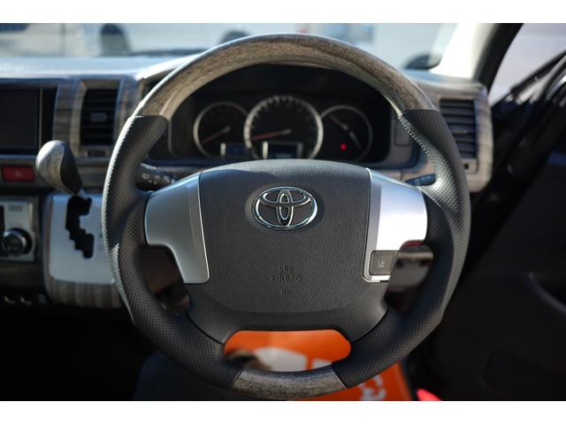 ハイエースバン ロングスーパーGL 車中泊ベッドキット バッドフェイス プッシュスタート 両側電動パワースライドドア ETC Buttlerシートカバー・木目調インテリアセット(36枚目)