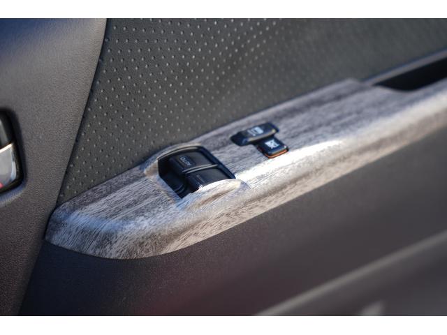 ハイエースバン ロングスーパーGL 車中泊ベッドキット バッドフェイス プッシュスタート 両側電動パワースライドドア ETC Buttlerシートカバー・木目調インテリアセット(45枚目)
