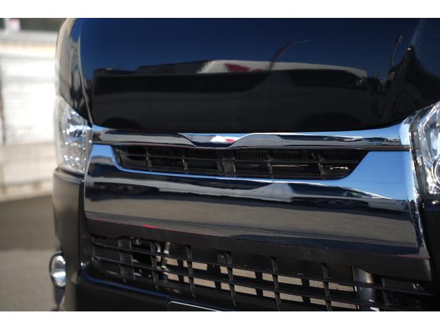 ハイエースバン ロングスーパーGL 車中泊ベッドキット バッドフェイス 415COBRAフロントスポイラー BIGX ETC Buttlerシートカバー(12枚目)