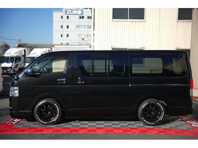 ハイエースバン ロングスーパーGL 車中泊ベッドキット バッドフェイス 415COBRAフロントスポイラー BIGX ETC Buttlerシートカバー(23枚目)