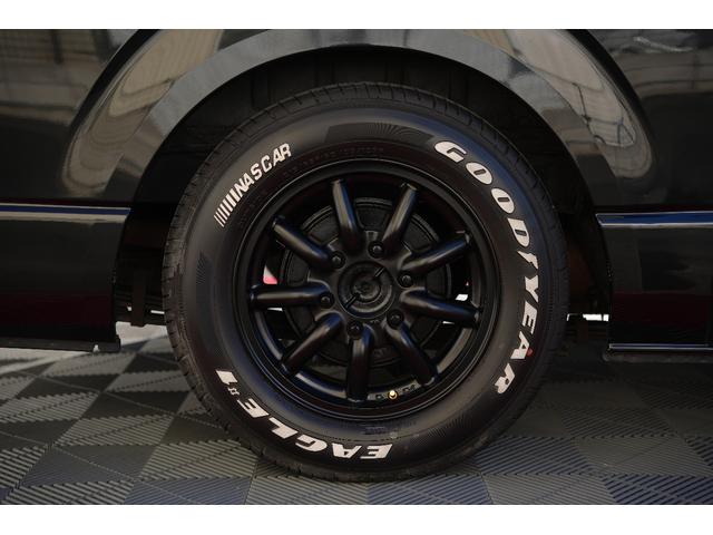 ハイエースバン ロングスーパーGL 車中泊ベッドキット バッドフェイス 415COBRAフロントスポイラー BIGX ETC Buttlerシートカバー(29枚目)