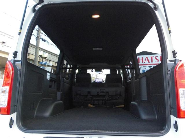 ハイエースバン 　スーパーＧＬ　ダークプライムＩＩ　ロング　ＴＲＤフロントエアロ　アルパイン１１インチナビ・パノラミックビュー　ケンウッド前後ドラレコ　デジタルインナーミラー　社外品１６インチＡＷ　クリアランスソナー（12枚目）