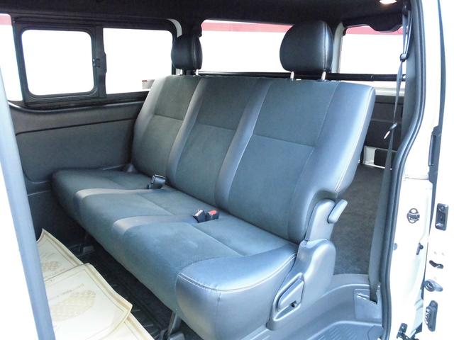 ハイエースバン 　スーパーＧＬ　ダークプライムＩＩ　ロング　ＴＲＤフロントエアロ　アルパイン１１インチナビ・パノラミックビュー　ケンウッド前後ドラレコ　デジタルインナーミラー　社外品１６インチＡＷ　クリアランスソナー（14枚目）