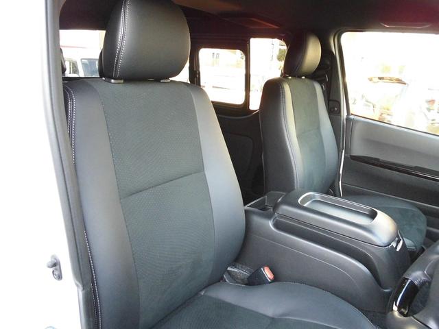 ハイエースバン 　スーパーＧＬ　ダークプライムＩＩ　ロング　ＴＲＤフロントエアロ　アルパイン１１インチナビ・パノラミックビュー　ケンウッド前後ドラレコ　デジタルインナーミラー　社外品１６インチＡＷ　クリアランスソナー（22枚目）