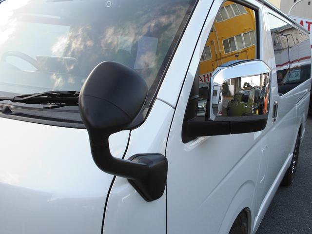 ハイエースバン 　スーパーＧＬ　ダークプライムＩＩ　ロング　ＴＲＤフロントエアロ　アルパイン１１インチナビ・パノラミックビュー　ケンウッド前後ドラレコ　デジタルインナーミラー　社外品１６インチＡＷ　クリアランスソナー（48枚目）