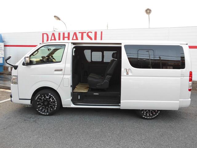 ハイエースバン 　スーパーＧＬ　ダークプライムＩＩ　ロング　ＴＲＤフロントエアロ　アルパイン１１インチナビ・パノラミックビュー　ケンウッド前後ドラレコ　デジタルインナーミラー　社外品１６インチＡＷ　クリアランスソナー（56枚目）