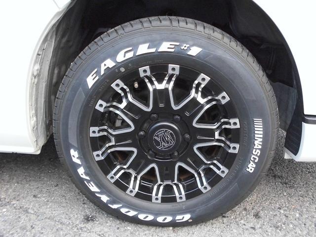 ハイエースバン 　スーパーＧＬ　ダークプライムＩＩ　ロング　ＴＲＤフロントエアロ　アルパイン１１インチナビ・パノラミックビュー　ケンウッド前後ドラレコ　デジタルインナーミラー　社外品１６インチＡＷ　クリアランスソナー（71枚目）