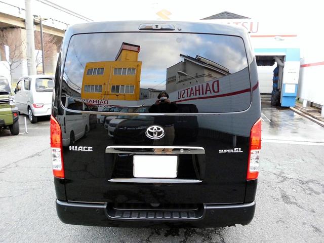 ハイエースバン 　スーパーＧＬ　ダークプライムＩＩ　ロング　両側パワースライドドア　ケンウッド９インチナビ・パノラミックビュー　デジタルインナーミラー　ＬＥＤヘッドライト　クリアランスソナー　ＥＴＣ　ハーフレザーシート（3枚目）