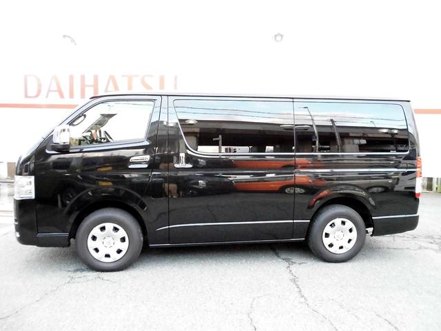 ハイエースバン 　スーパーＧＬ　ダークプライムＩＩ　ロング　両側パワースライドドア　ケンウッド９インチナビ・パノラミックビュー　デジタルインナーミラー　ＬＥＤヘッドライト　クリアランスソナー　ＥＴＣ　ハーフレザーシート（5枚目）