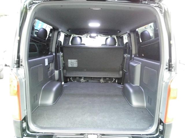 ハイエースバン 　スーパーＧＬ　ダークプライムＩＩ　ロング　両側パワースライドドア　ケンウッド９インチナビ・パノラミックビュー　デジタルインナーミラー　ＬＥＤヘッドライト　クリアランスソナー　ＥＴＣ　ハーフレザーシート（69枚目）