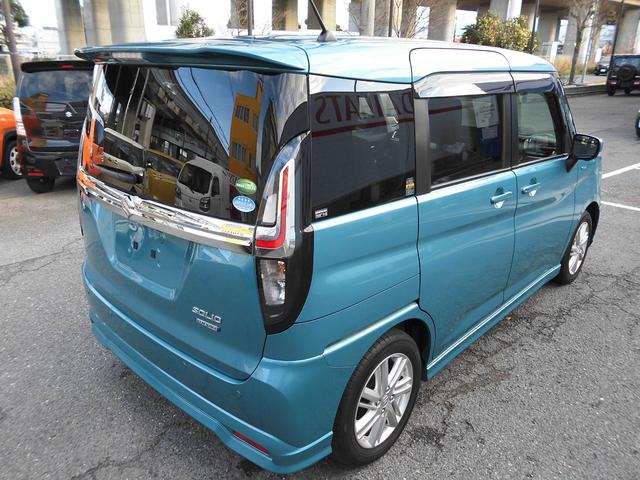 ソリオ ハイブリッドＭＺ　両側パワースライドドア　純正オプション８インチナビ・全方位モニター　ＤＶＤ再生　クリアランスソナー　クルーズコントロール　ＬＥＤヘッドランプ・フォグランプ　シートヒーター　１５インチ純正ＡＷ（8枚目）