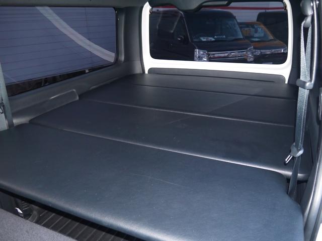 ハイエースバン スーパーＧＬ　ダークプライムＩＩ　ロング　両側パワースライドドア　ベットキット　パナソニック１０インチナビ　パノラミックビューモニター　モデリスタエアロ　ＴＲＤフロントフードエクステンション　メーカーオプションＡＷ　ドライブレコーダー（59枚目）