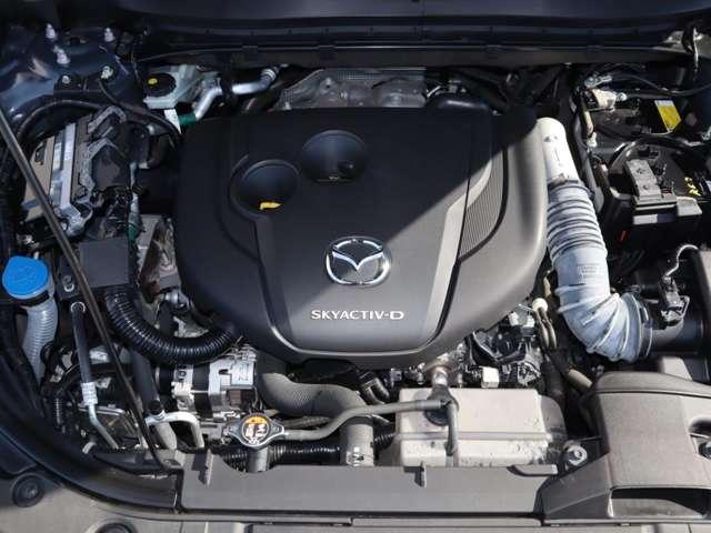 スカイＤエンジンは、ガソリンエンジンと比較し、優れた燃費と力強いトルクに定評があります。高速道路の合流や登坂路でその真価を発揮しますので、益々ドライブが楽しくなります。