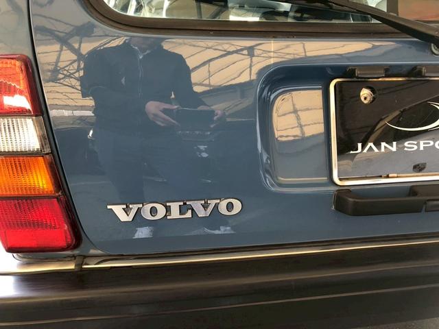 ２４０ワゴン ２４０ＧＬワゴン　ボルボ　２４０ワゴン　ＧＬ　ディーラー車　元色　モナコブルー　ホワイトリボンタイヤ（64枚目）