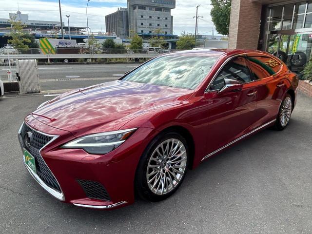 ＬＳ ＬＳ５００ｈ　バージョンＬ　純正ナビ・地デジＴＶ／レザーシート／ＥＴＣ２．０／レクサスセーフティシステム／マークレビンソン／パノラミックビューモニター／デジタルインナーミラー（2枚目）