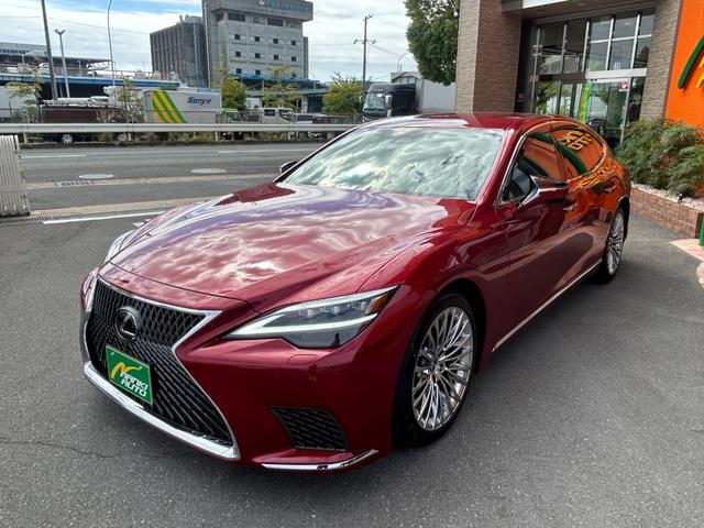 ＬＳ ＬＳ５００ｈ　バージョンＬ　純正ナビ・地デジＴＶ／レザーシート／ＥＴＣ２．０／レクサスセーフティシステム／マークレビンソン／パノラミックビューモニター／デジタルインナーミラー（3枚目）