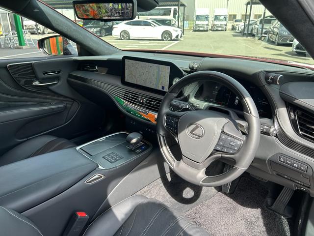 ＬＳ ＬＳ５００ｈ　バージョンＬ　純正ナビ・地デジＴＶ／レザーシート／ＥＴＣ２．０／レクサスセーフティシステム／マークレビンソン／パノラミックビューモニター／デジタルインナーミラー（21枚目）