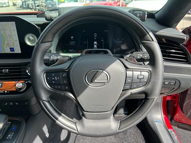 ＬＳ ＬＳ５００ｈ　バージョンＬ　純正ナビ・地デジＴＶ／レザーシート／ＥＴＣ２．０／レクサスセーフティシステム／マークレビンソン／パノラミックビューモニター／デジタルインナーミラー（24枚目）