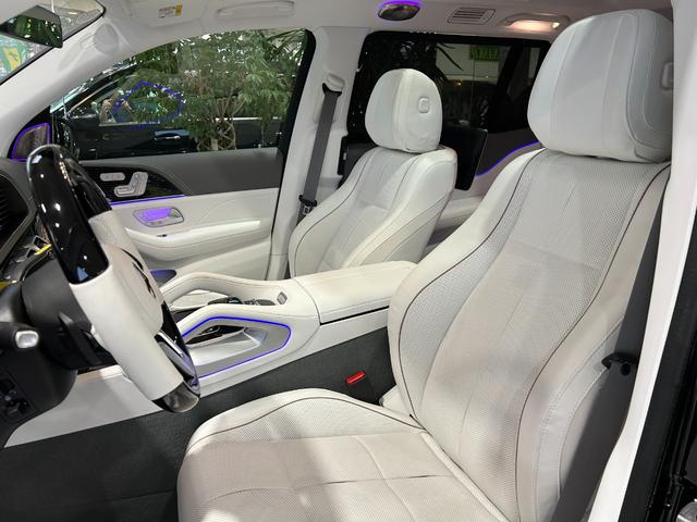 GLS GLS600 4マチック ファーストクラスパッケージ ファーストクラスPG/クリスタルホワイトナッパレザー/ハイグロスブラックフローイング/ラインピアノラッカーウッド(24枚目)