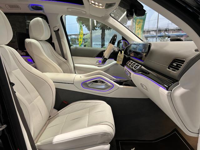 GLS GLS600 4マチック ファーストクラスパッケージ ファーストクラスPG/クリスタルホワイトナッパレザー/ハイグロスブラックフローイング/ラインピアノラッカーウッド(41枚目)