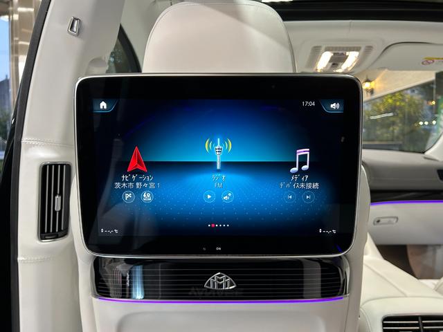 GLS GLS600 4マチック ファーストクラスパッケージ ファーストクラスPG/クリスタルホワイトナッパレザー/ハイグロスブラックフローイング/ラインピアノラッカーウッド(50枚目)