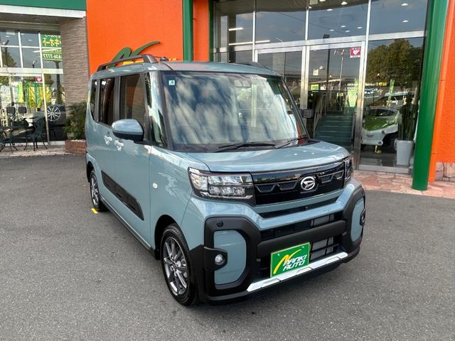 タント ファンクロス　純正ナビ・地デジＴＶ／パノラミックビューモニター／スマートアシスト／両側パワースライドドア／Ｆシートヒーター／ドライブレコーダー（6枚目）