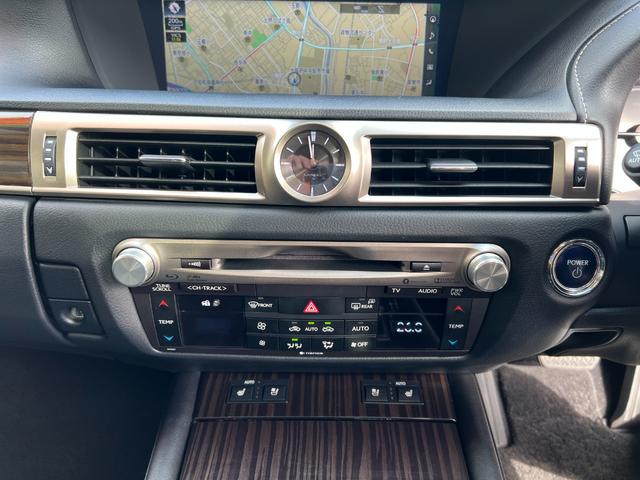 ＧＳ ＧＳ３００ｈ　バージョンＬ　純正ナビ・地デジＴＶ／サンルーフ／レザーシート／プリクラッシュセーフティＳ／三眼ＬＥＤヘッドライト／パワートランク／ＥＴＣ２．０／ドライブレコーダー（31枚目）