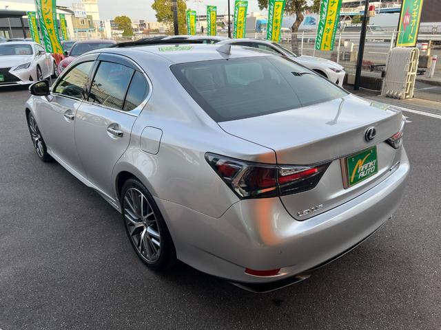 ＧＳ ＧＳ４５０ｈ　バージョンＬ　純正ナビ・地デジＴＶ／サンルーフ／レザーシート／プリクラッシュセーフティＳ／三眼ＬＥＤヘッドライト／パワートランク／ＥＴＣ２．０／ドライブレコーダー／ＯＰリモートスタート／ＯＰ１９インチアルミホイール（13枚目）