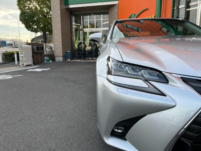 ＧＳ ＧＳ４５０ｈ　バージョンＬ　純正ナビ・地デジＴＶ／サンルーフ／レザーシート／プリクラッシュセーフティＳ／三眼ＬＥＤヘッドライト／パワートランク／ＥＴＣ２．０／ドライブレコーダー／ＯＰリモートスタート／ＯＰ１９インチアルミホイール（15枚目）