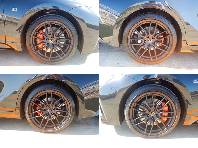 IS IS500 Fスポーツパフォーマンス マットブラックペイントBBS製OP19AW オレンジブレーキキャリパー パノラミックビューモニター マークレビンソン ステアリングヒーター カラーヘッドアップディスプレイ 前後ドラレコ 1オナ 禁煙車(6枚目)