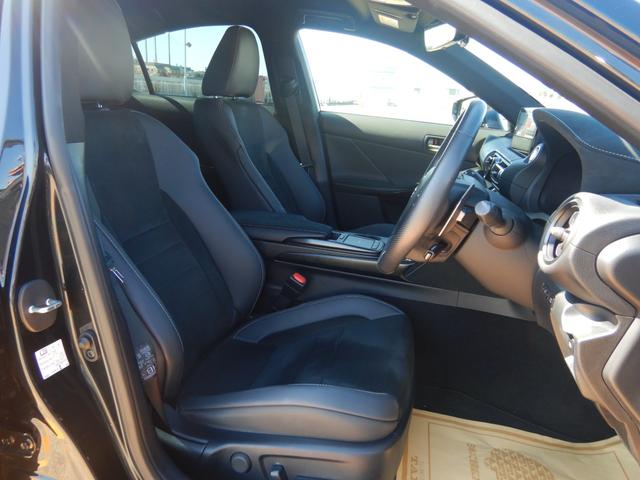 IS IS500 Fスポーツパフォーマンス マットブラックペイントBBS製OP19AW オレンジブレーキキャリパー パノラミックビューモニター マークレビンソン ステアリングヒーター カラーヘッドアップディスプレイ 前後ドラレコ 1オナ 禁煙車(10枚目)