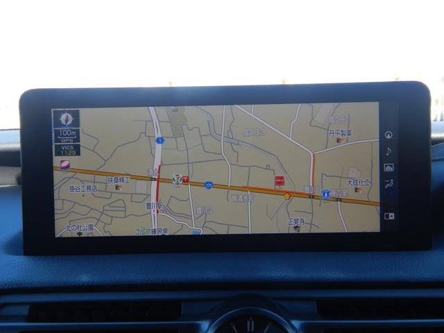 IS IS500 Fスポーツパフォーマンス マットブラックペイントBBS製OP19AW オレンジブレーキキャリパー パノラミックビューモニター マークレビンソン ステアリングヒーター カラーヘッドアップディスプレイ 前後ドラレコ 1オナ 禁煙車(12枚目)