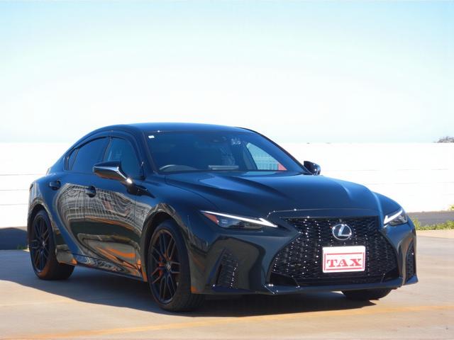 IS IS500 Fスポーツパフォーマンス マットブラックペイントBBS製OP19AW オレンジブレーキキャリパー パノラミックビューモニター マークレビンソン ステアリングヒーター カラーヘッドアップディスプレイ 前後ドラレコ 1オナ 禁煙車(17枚目)