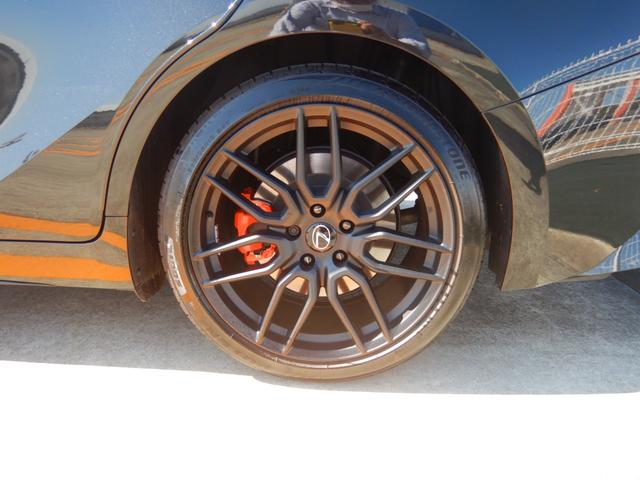 IS IS500 Fスポーツパフォーマンス マットブラックペイントBBS製OP19AW オレンジブレーキキャリパー パノラミックビューモニター マークレビンソン ステアリングヒーター カラーヘッドアップディスプレイ 前後ドラレコ 1オナ 禁煙車(26枚目)