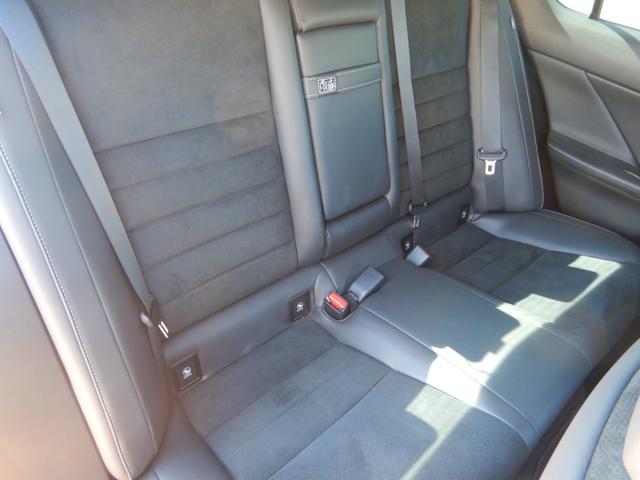 IS IS500 Fスポーツパフォーマンス マットブラックペイントBBS製OP19AW オレンジブレーキキャリパー パノラミックビューモニター マークレビンソン ステアリングヒーター カラーヘッドアップディスプレイ 前後ドラレコ 1オナ 禁煙車(37枚目)