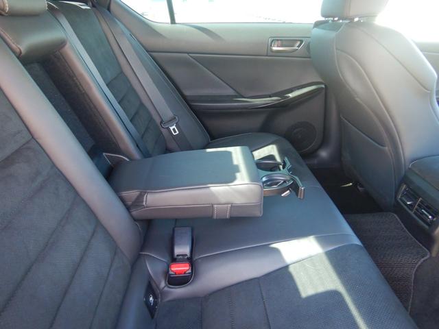 IS IS500 Fスポーツパフォーマンス マットブラックペイントBBS製OP19AW オレンジブレーキキャリパー パノラミックビューモニター マークレビンソン ステアリングヒーター カラーヘッドアップディスプレイ 前後ドラレコ 1オナ 禁煙車(50枚目)