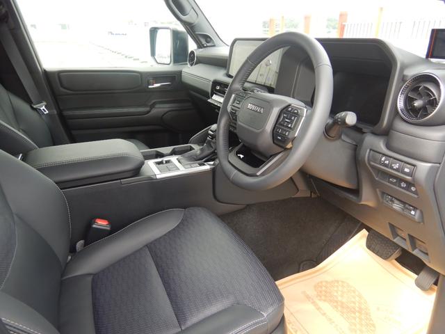 ランドクルーザー250 VX 丸目ヘッドライト デイトナ18アルミ+グッドリッチATタイヤ ディスプレイオーディオPLUS&JBLサウンドシステム 12.3インチTFTメーター 黒革シート シートヒーター&クーラー 1オナ 禁煙車(8枚目)