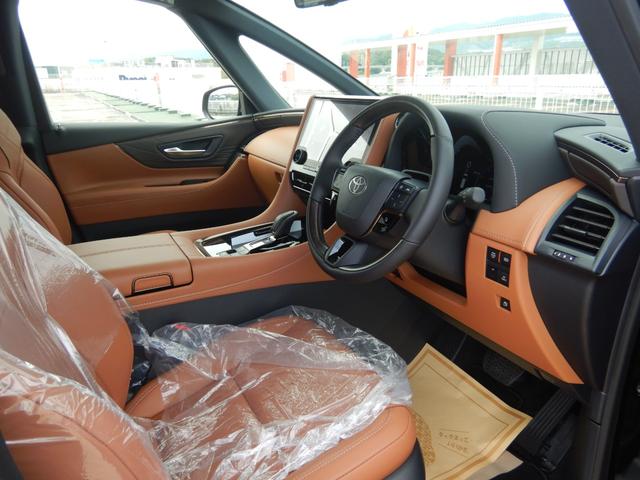 ヴェルファイアハイブリッド Z プレミア 登録済未使用車 ユニバーサルステップ 左右独立ムーンルーフ パワーバックドア&両側パワースライドドア ブラウン革シート シートヒーター&クーラー デジタルインナーミラー パノラミックビューモニター(8枚目)