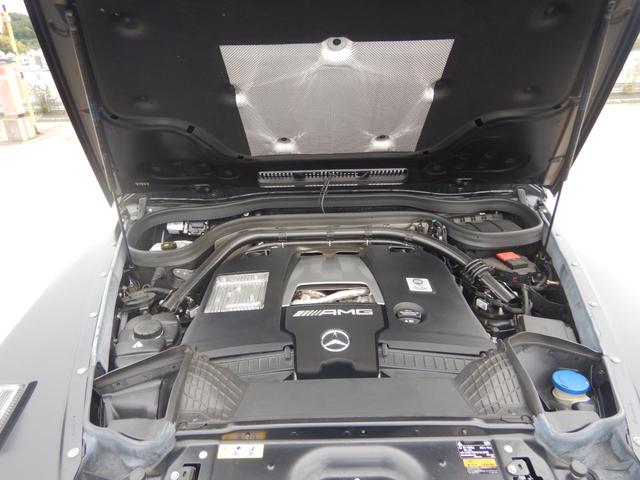 Ｇクラス Ｇ６３　ガラススライディングルーフ　ブラウンナッパレザーシート　ドラレコ機能付ＡＬＰＩＮＥデジタルルームミラー　Ｂｕｒｍｅｓｔｅｒサラウンドサウンドシステム　純正ナビＴＶ　右ハンドル　禁煙車（24枚目）