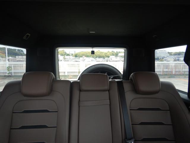 Ｇクラス Ｇ６３　ガラススライディングルーフ　ブラウンナッパレザーシート　ドラレコ機能付ＡＬＰＩＮＥデジタルルームミラー　Ｂｕｒｍｅｓｔｅｒサラウンドサウンドシステム　純正ナビＴＶ　右ハンドル　禁煙車（54枚目）